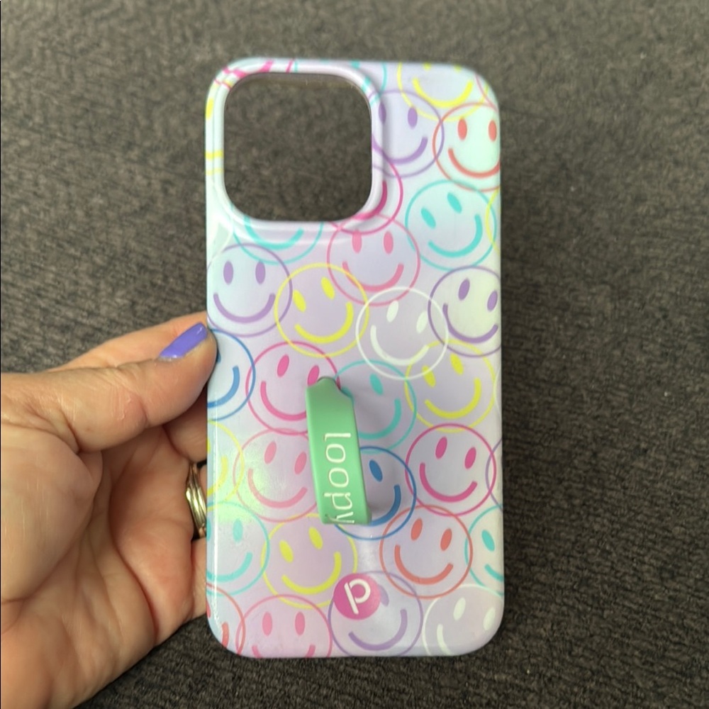 OPI Multicolor Smiley Phone Case
